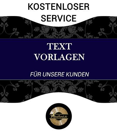 Textvorschlag Textvorschlag